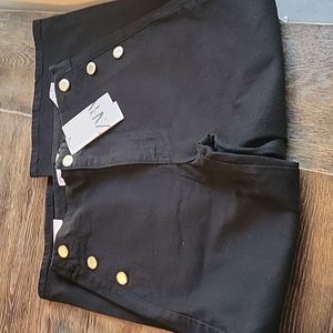 Zara Wide Leg crop Jean nwt